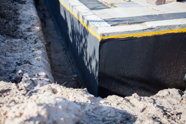 Residential Interior Drainage System installation at a Ripley, OH home by SJ Waterproofing Pros